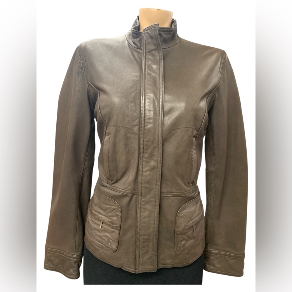 Alfani Leather Jacket Size M